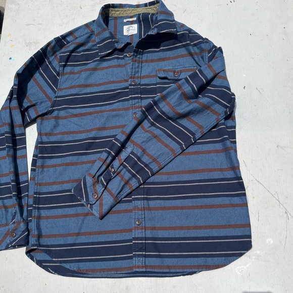 Men's O'Neill Flannel Multicolor Striped XL Grunge Surf 90s Rock PNW Boardwalk - Picture 5 of 13